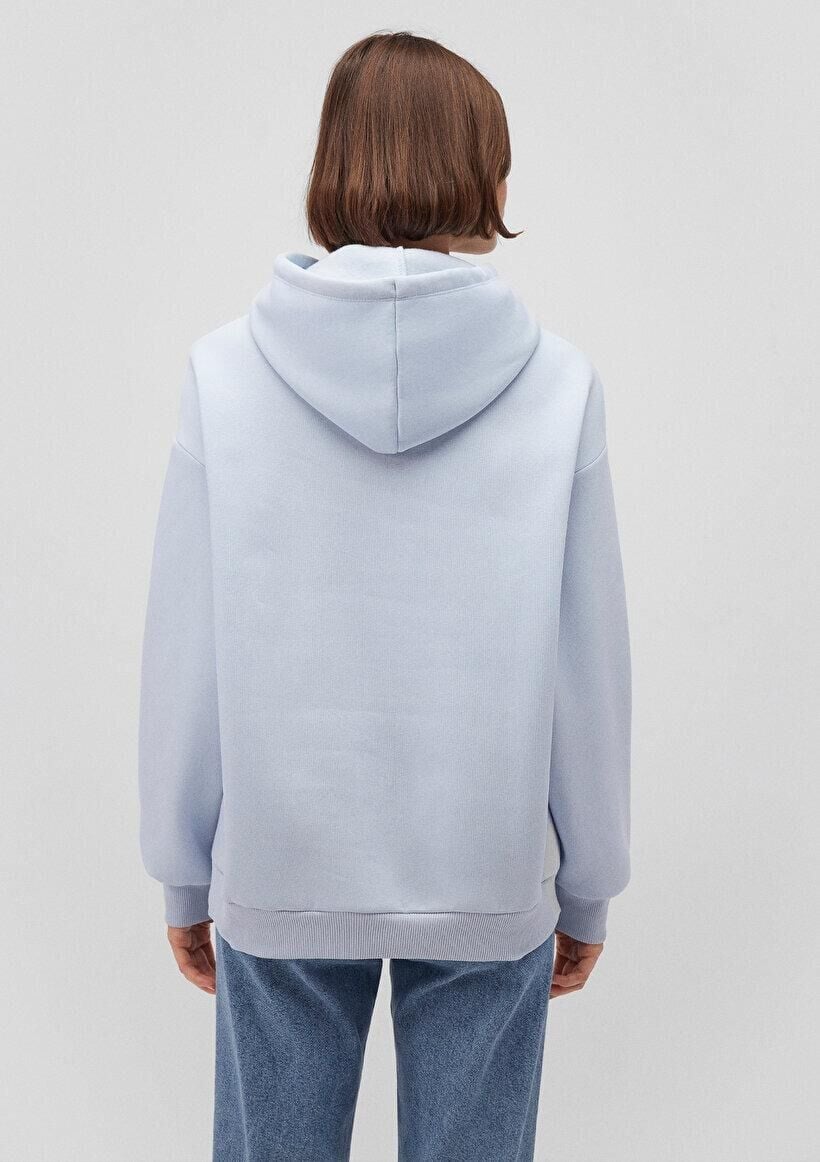 MAVİ KADIN MAVİ LOGO KAPÜŞONLU SWEATSHIRT Uçuk Mavi 1600361-70717