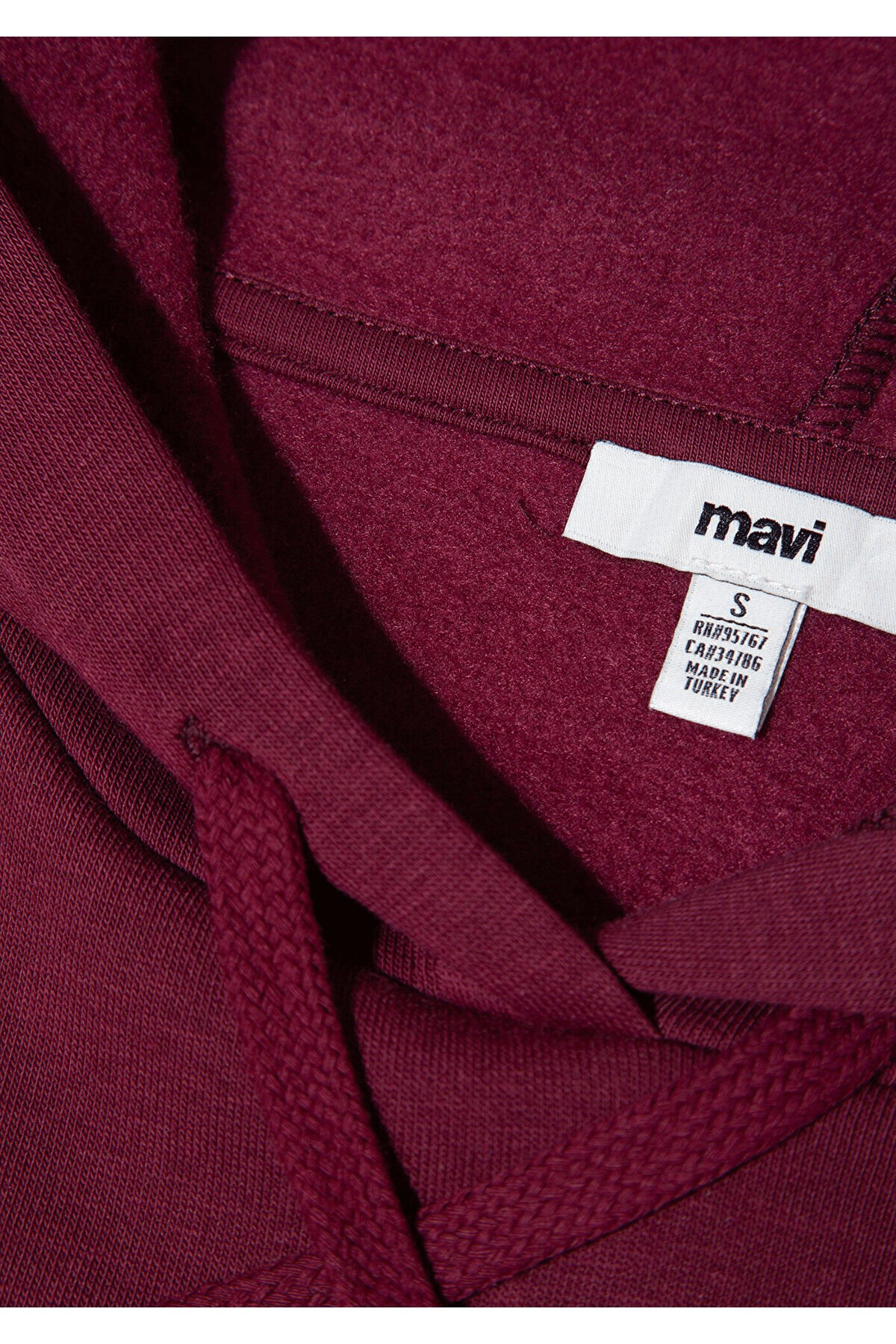 MAVİ KADIN MAVİ LOGO KAPÜŞONLU SWEATSHIRT Maroon Ba 1600361-90705