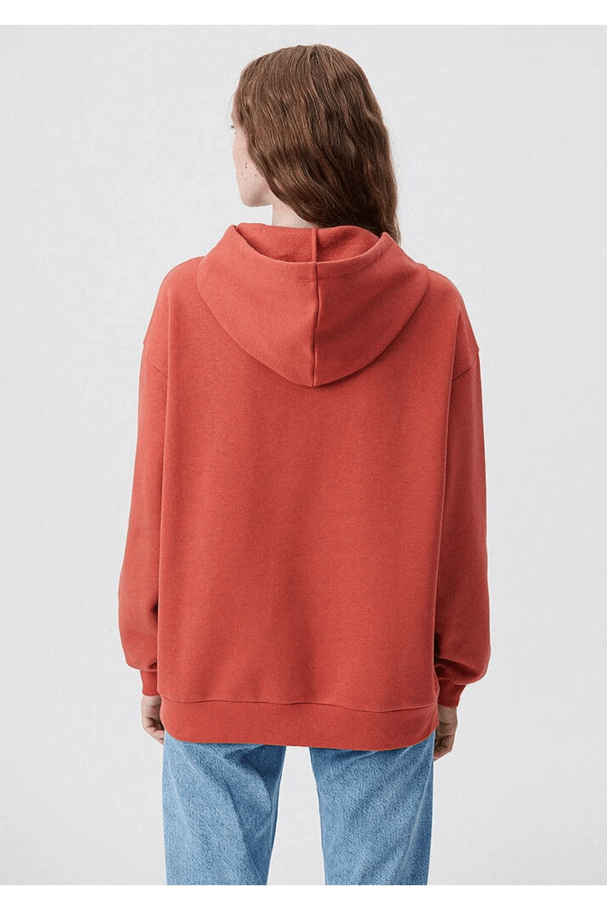 MAVİ KADIN MAVİ LOGO KAPÜŞONLU SWEATSHIRT Hot Sauce 1600361-70459