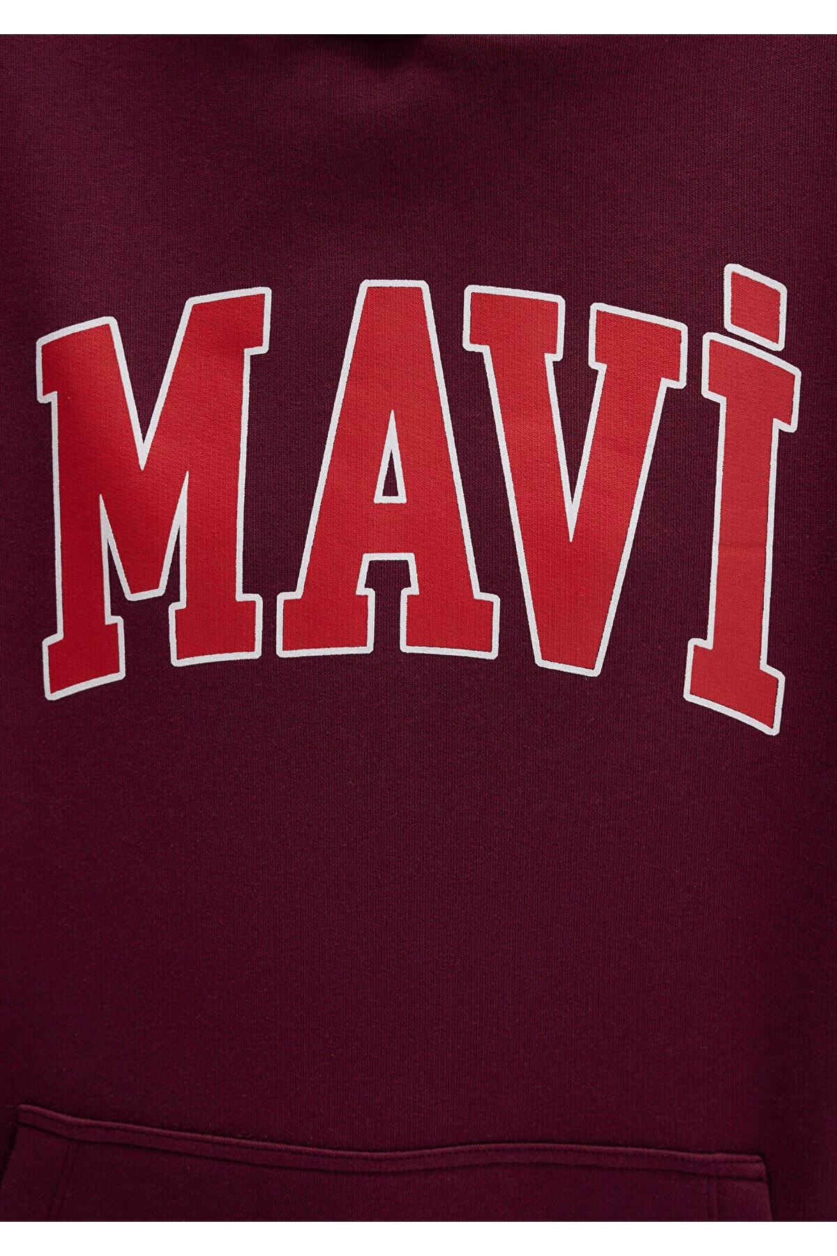MAVİ KADIN MAVİ LOGO KAPÜŞONLU SWEATSHIRT Maroon Ba 1600361-90705