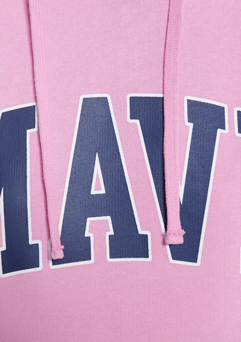 MAVİ KADIN MAVİ LOGO KAPÜŞONLU SWEATSHIRT Açık Leyl 1600361-71038