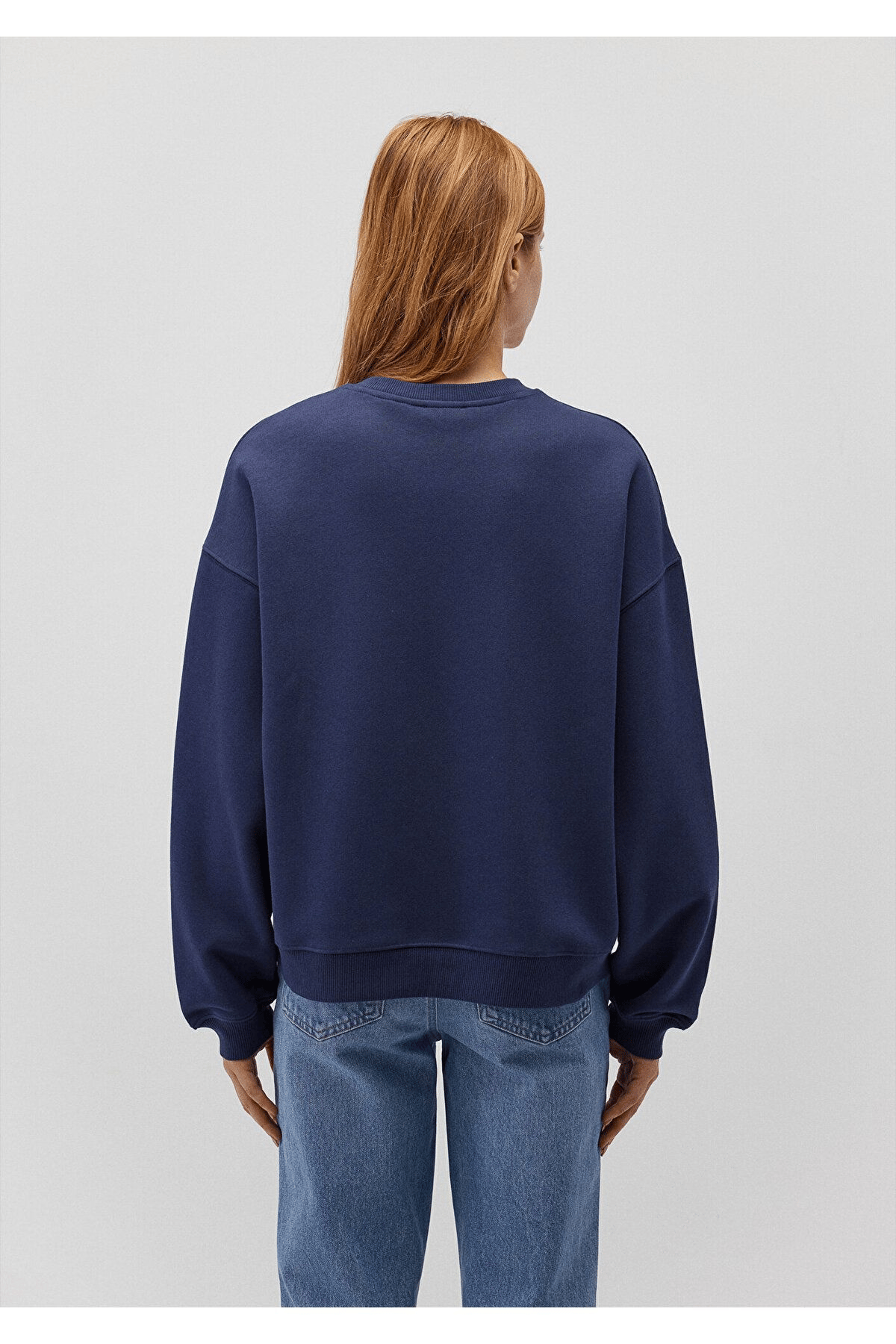 MAVİ KADIN MAVİ LOGO SWEATSHIRT İndigo Mavi 1611600-70487