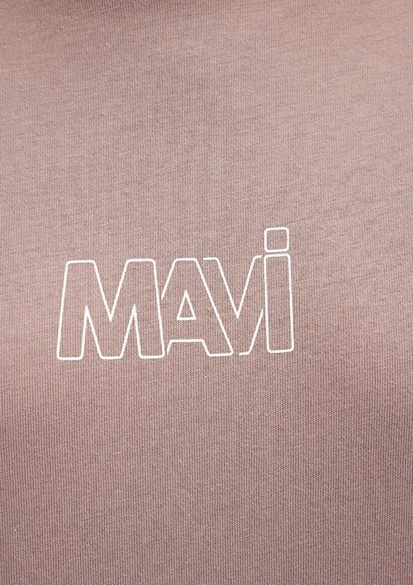 MAVİ KADIN MAVİ LOGO TİŞÖRT Ay Taşı Bej 1611592-70364