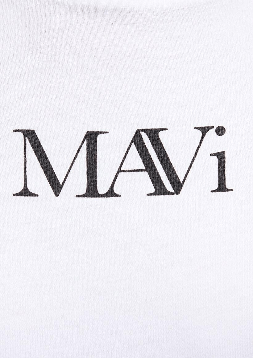MAVİ KADIN MAVI LOGO TSHIRT Beyaz 1611594-620