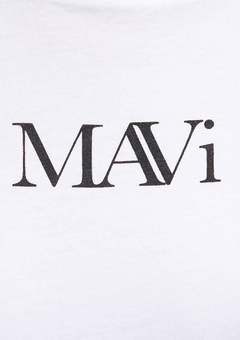 MAVİ KADIN MAVI LOGO TSHIRT Beyaz 1611594-620