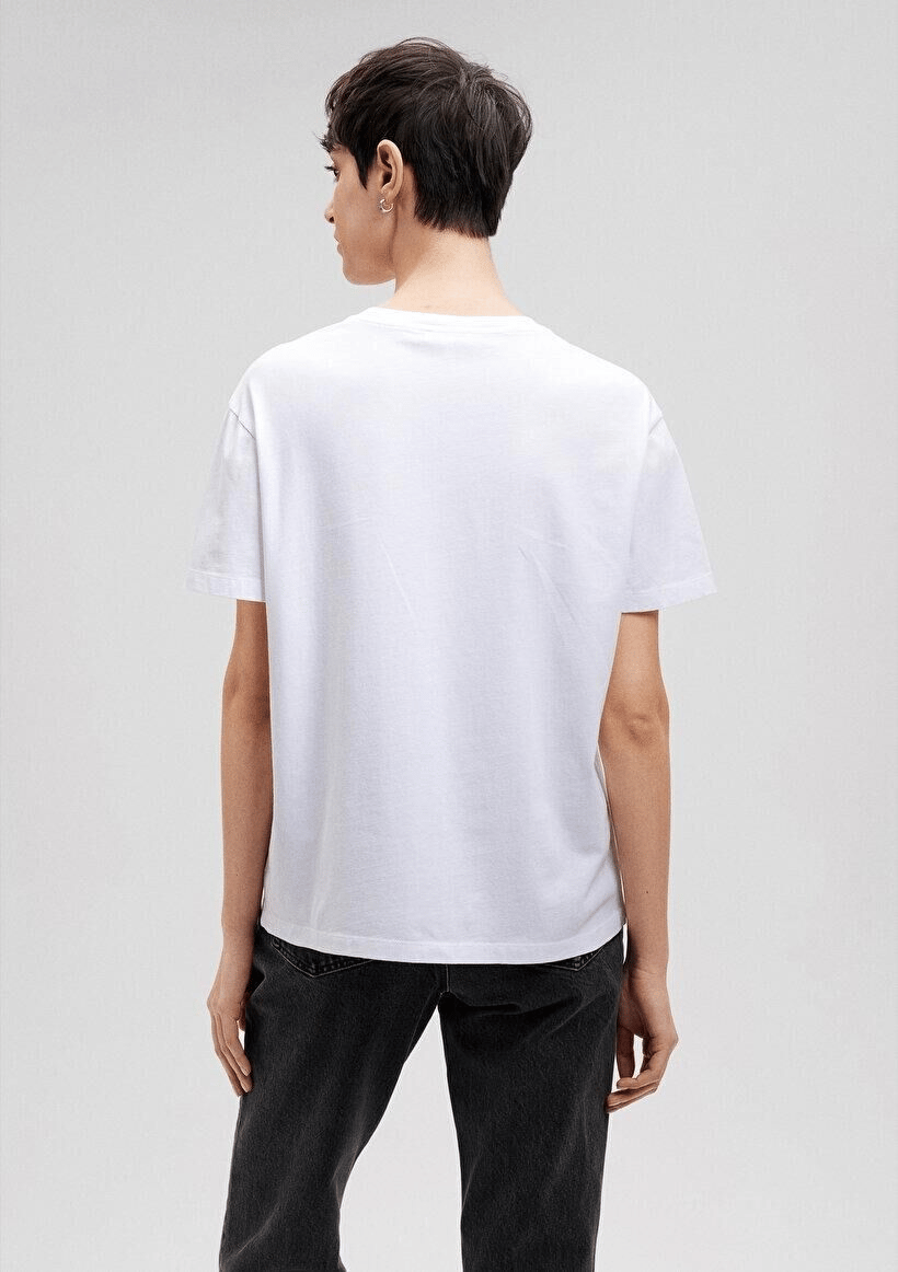 MAVİ KADIN MAVI LOGO TSHIRT Beyaz 1611594-620