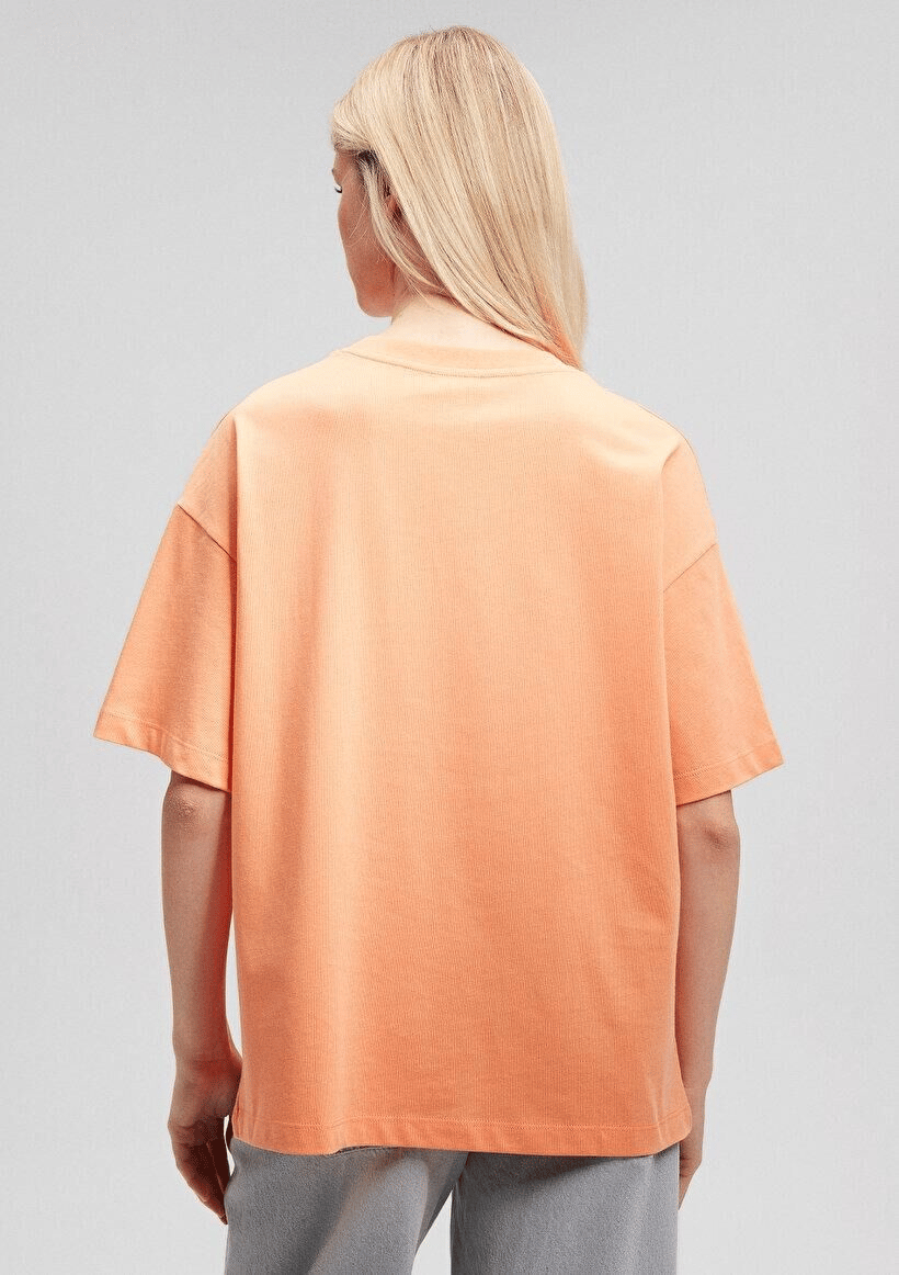 MAVİ KADIN MAVİ LOGO TSHIRT Papaya 1611593-84617