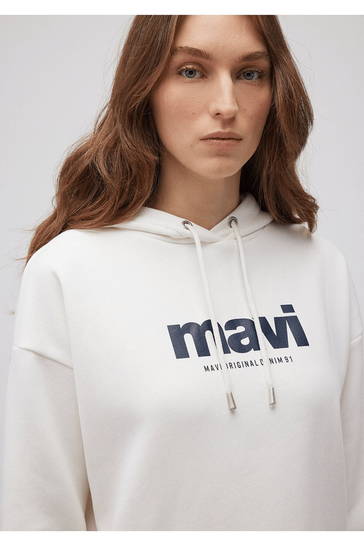 MAVİ KADIN MAVİ SWEATSHIRT Kırık Beyaz 168334-81964