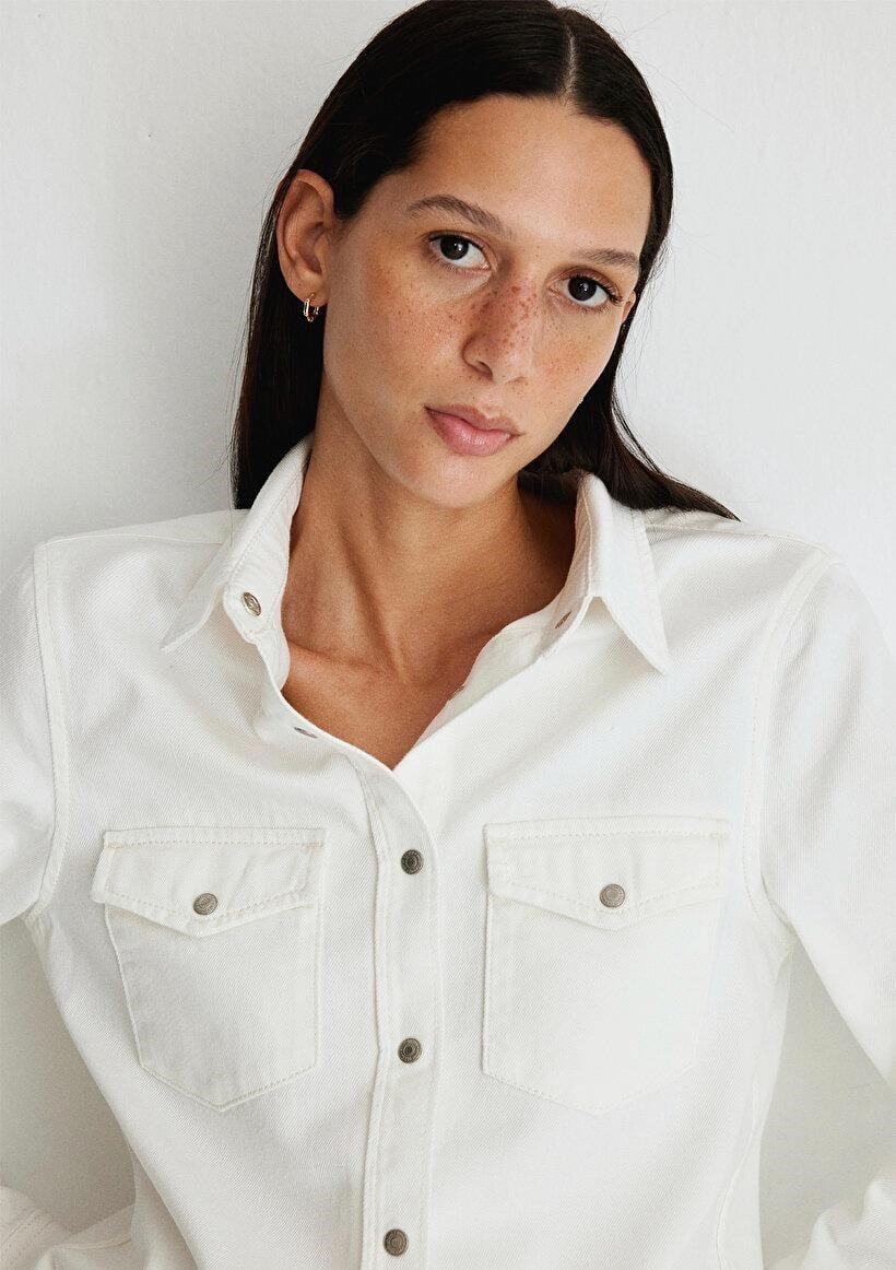 MAVİ KADIN MERIDA Off White Classic Denim 1210662-86491