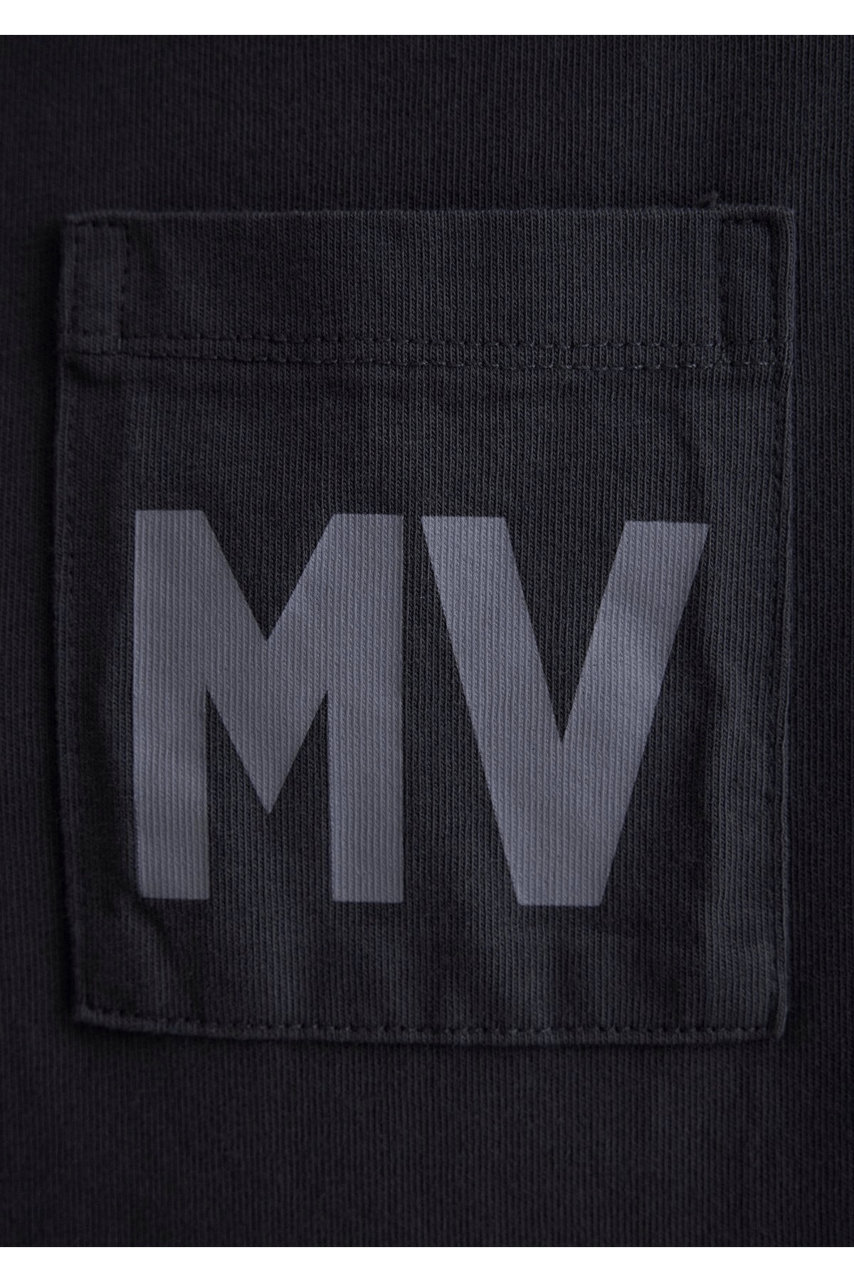 MAVİ KADIN MV BASKILI TİŞÖRT Kömür 1613152-70087