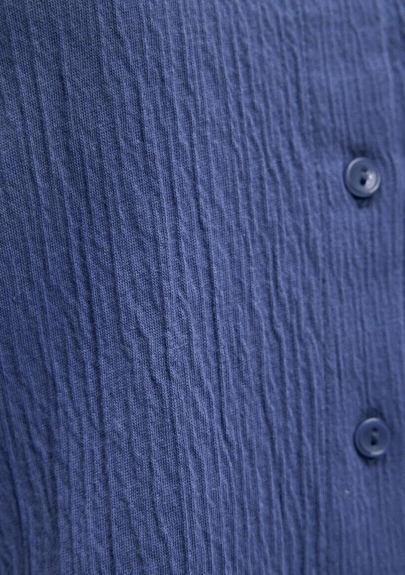 MAVİ KADIN ÖNÜ DÜĞMELİ POLO Crown Blue 1610873-86965