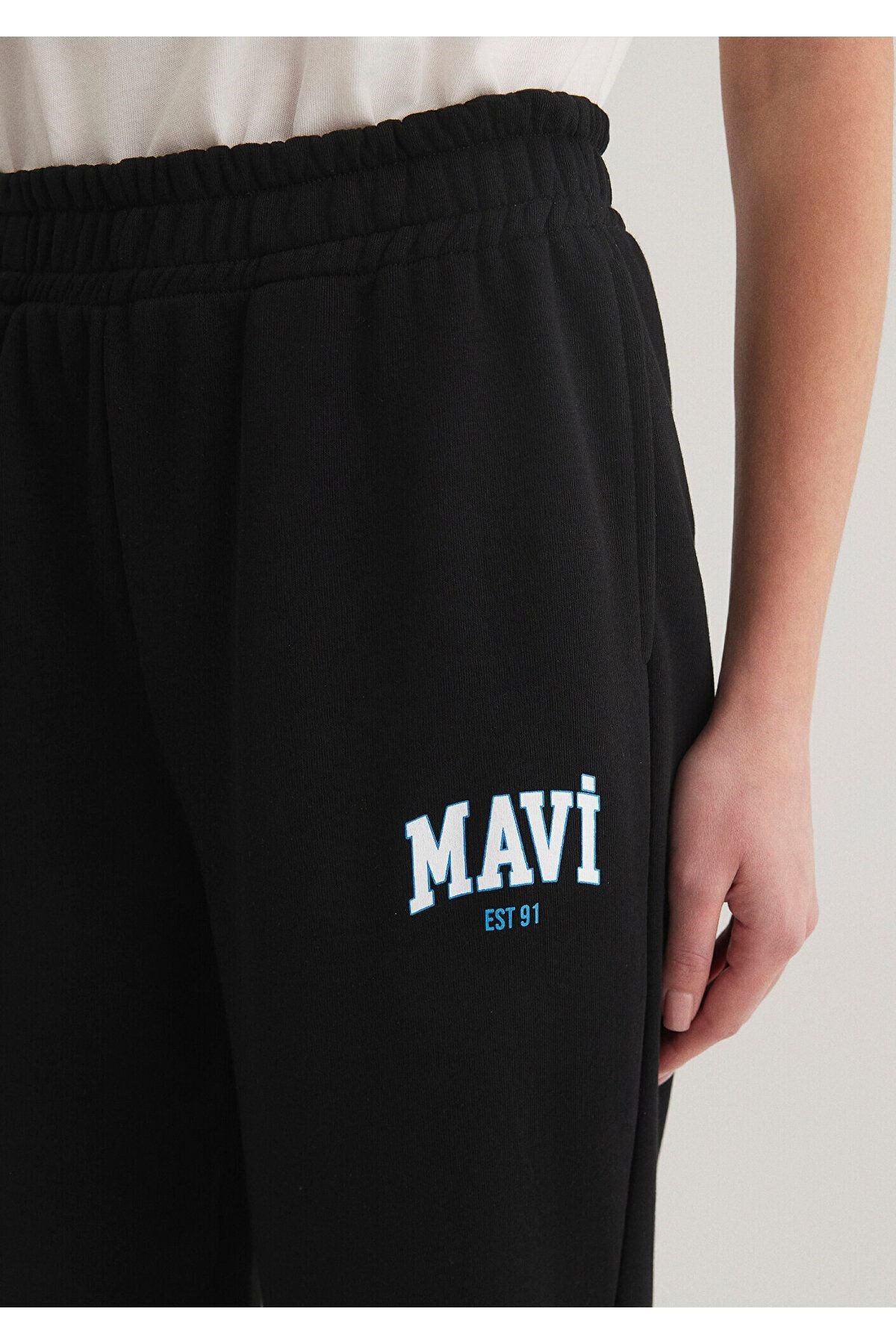 MAVİ KADIN ÖRME PANTOLON Siyah 1010757-900