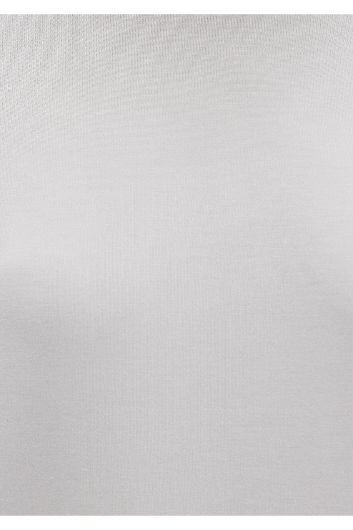 MAVİ KADIN OVERSİZE SWEATSHIRT Açık Gri 168837-70074