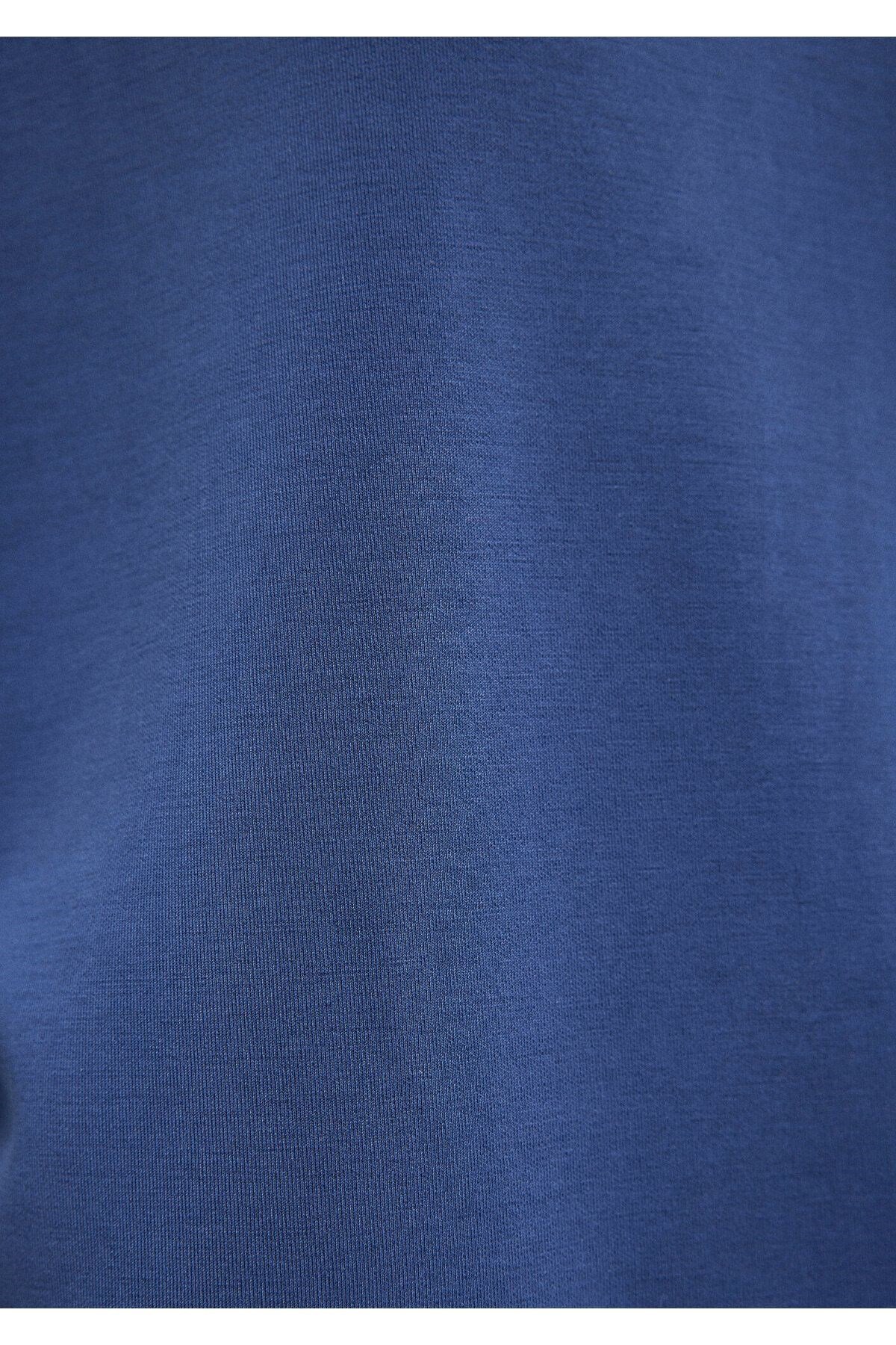 MAVİ KADIN OVERSİZE SWEATSHIRT Derin Mavi 168837-70491