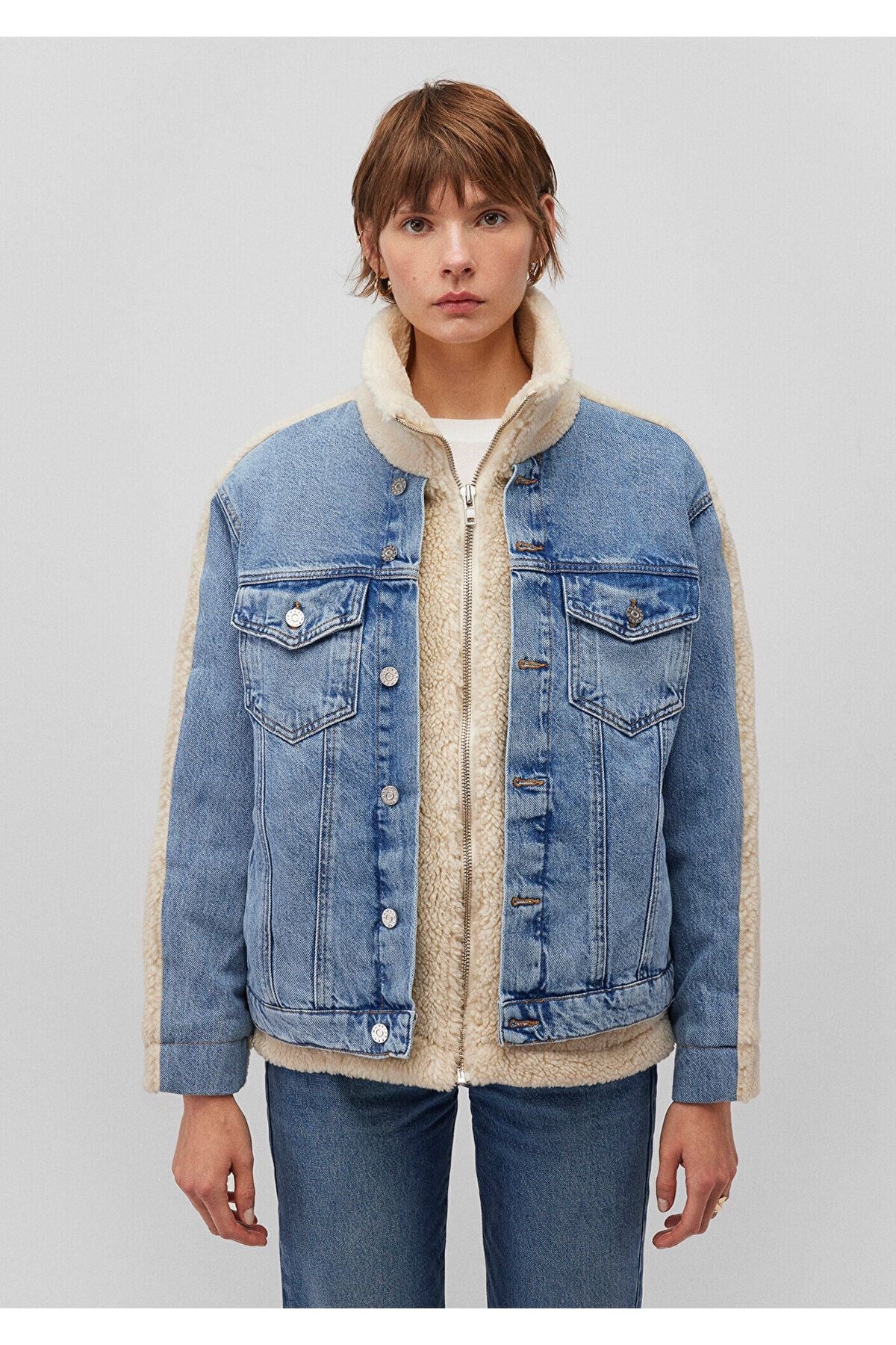 MAVİ KADIN RUBINA Lt Sherpa Denim 1110278-88589