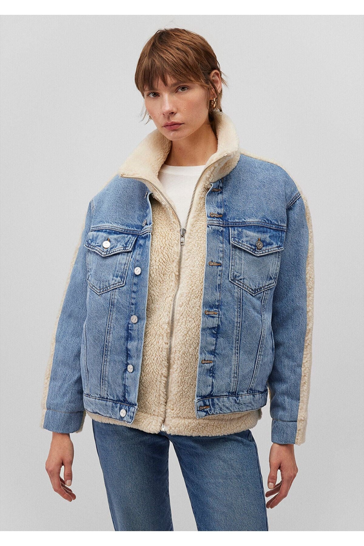 MAVİ KADIN RUBINA Lt Sherpa Denim 1110278-88589