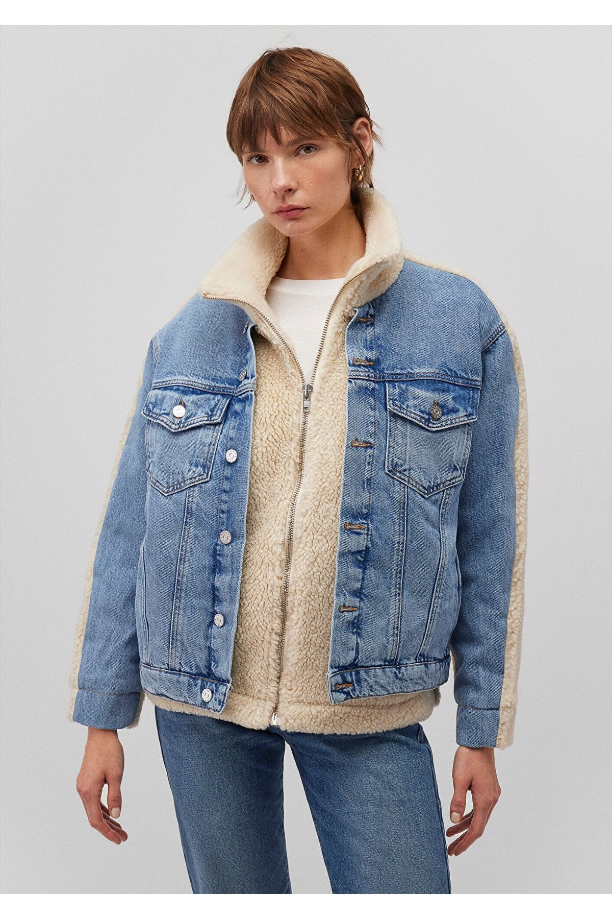 MAVİ KADIN RUBINA Lt Sherpa Denim 1110278-88589