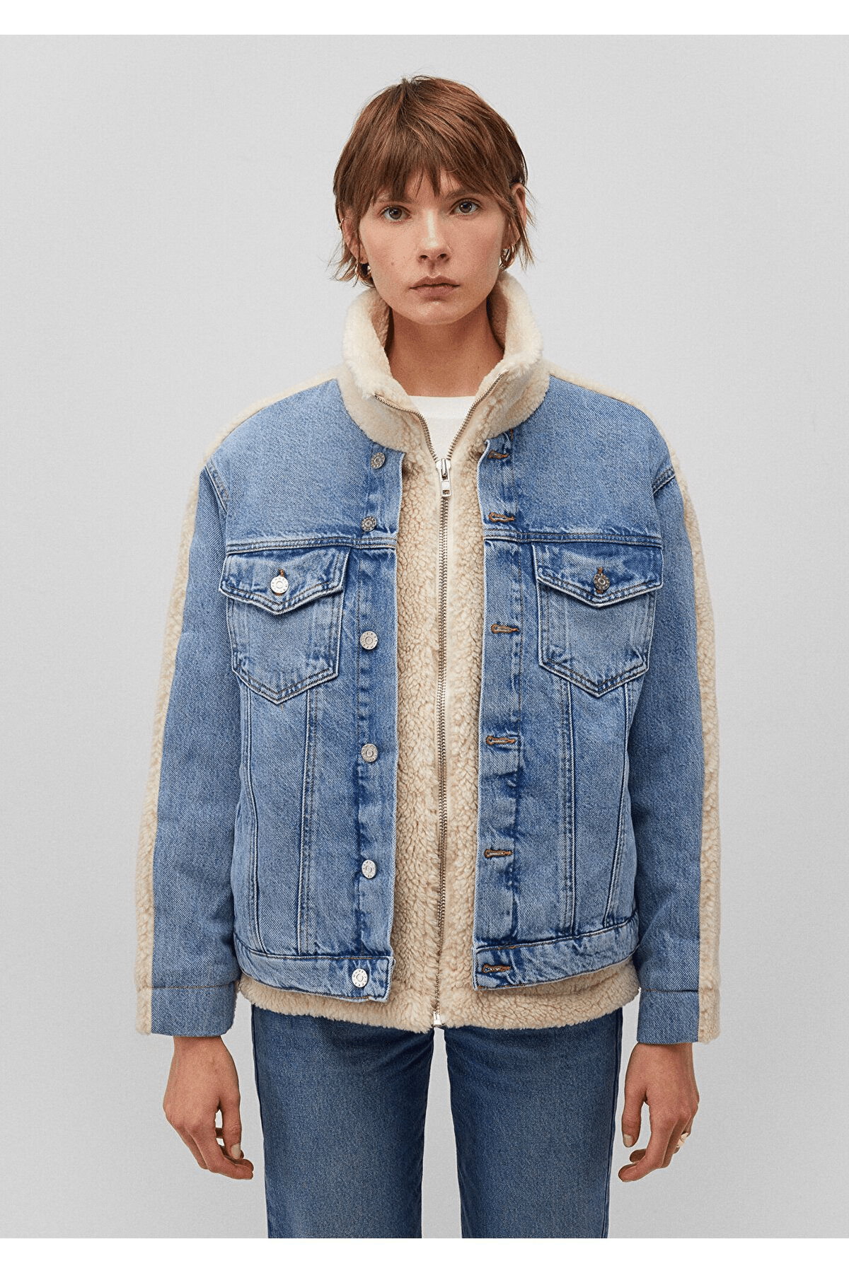 MAVİ KADIN RUBINA Lt Sherpa Denim 1110278-88589