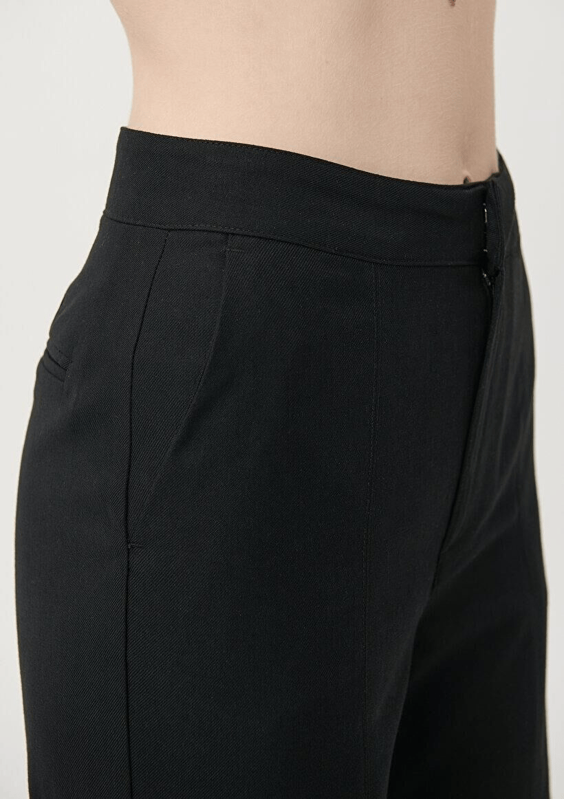MAVİ KADIN SİYAH KARGO PANTOLON 1010561-900
