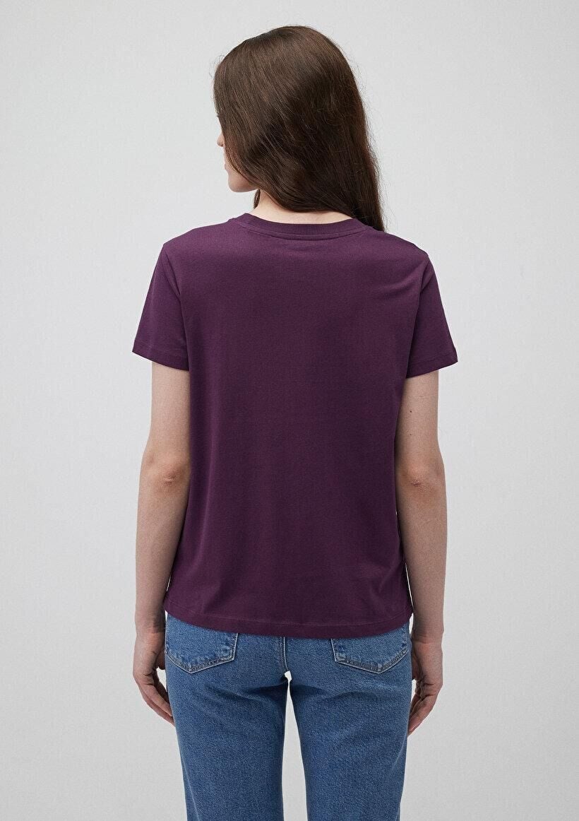 MAVİ KADIN SLOGAN BASKILI TİŞÖRT Plum Perfect 1612632-70635