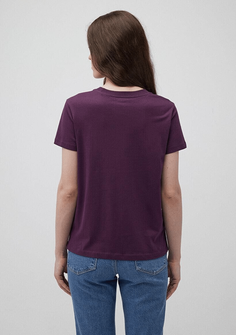 MAVİ KADIN SLOGAN BASKILI TİŞÖRT Plum Perfect 1612632-70635