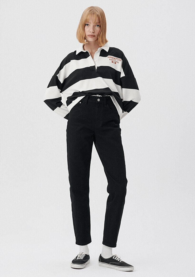 MAVİ KADIN STAR Double Black Denim 101077-83147