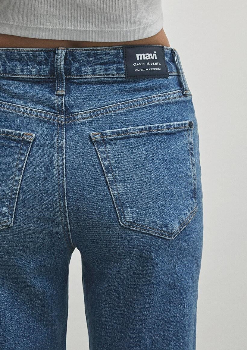 MAVİ KADIN STAR Mid Brushed CLASSIC DENIM 101077-85611