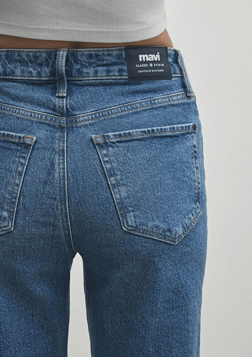 MAVİ KADIN STAR Mid Brushed CLASSIC DENIM 101077-85611