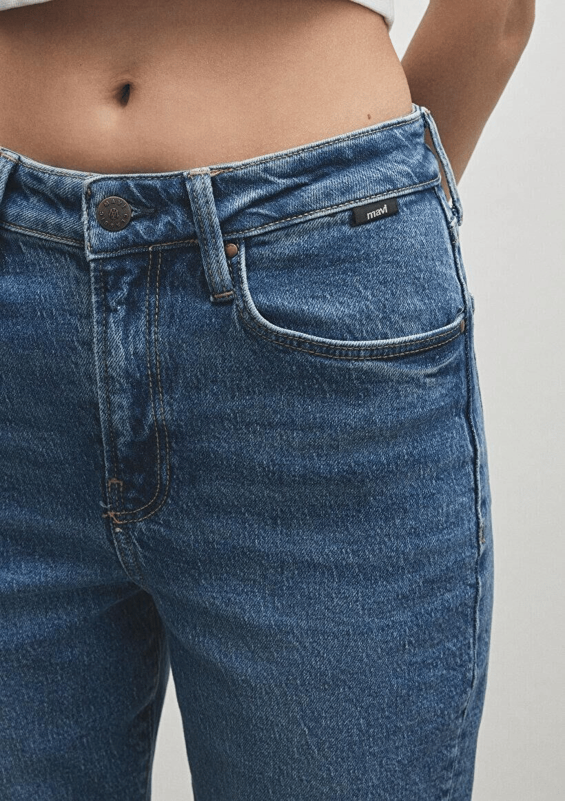 MAVİ KADIN STAR Mid Brushed CLASSIC DENIM 101077-85611