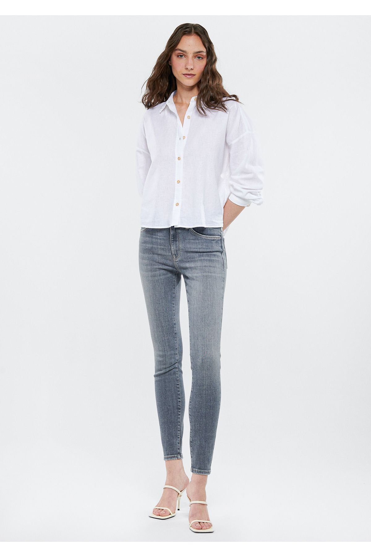 MAVİ KADIN TESS Mid Grey Str 100328-30085