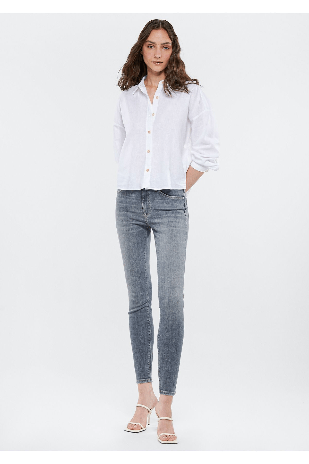 MAVİ KADIN TESS Mid Grey Str 100328-30085