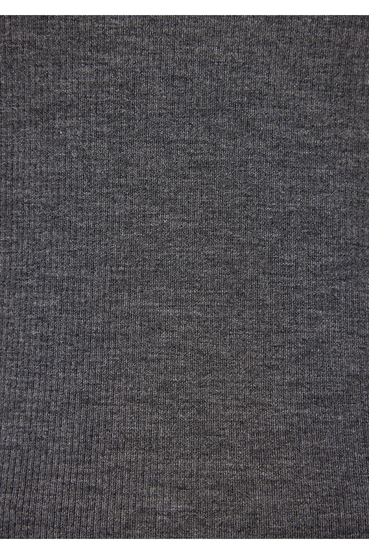 MAVİ KADIN UZUN KOLLU BASIC Gri Melanj 1612817-83096