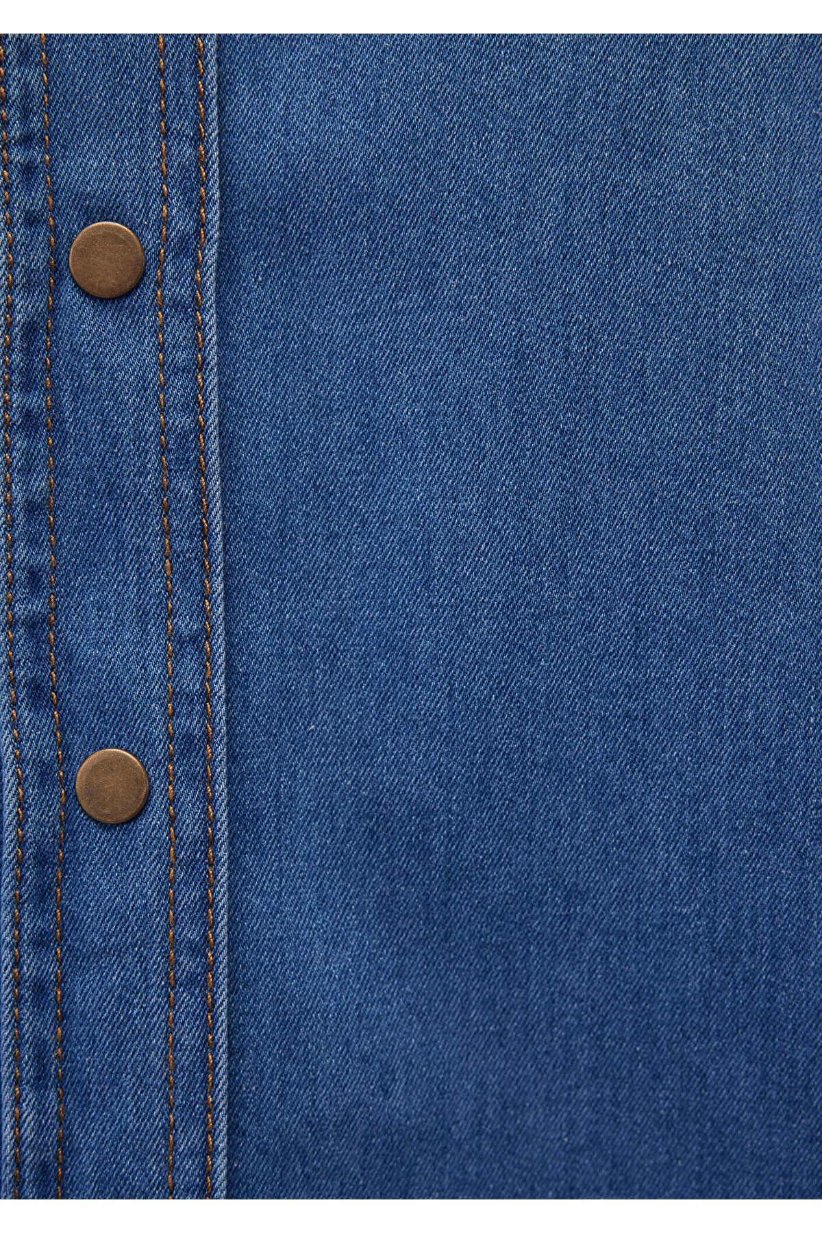 MAVİ KADIN UZUN KOLLU GÖMLEK DARK INDIGO 1210959-85481