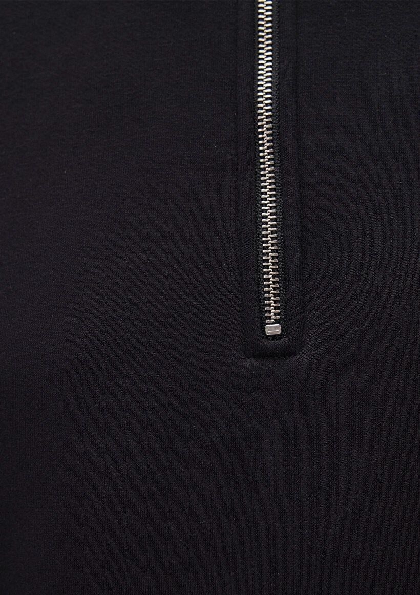 MAVİ KADIN YARIM FERMUARLI SWEATSHIRT Siyah 1S10145-900