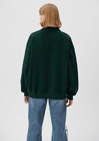 MAVİ KADIN YARIM FERMUARLI SWEATSHIRT Sycamore 1S10010-71538