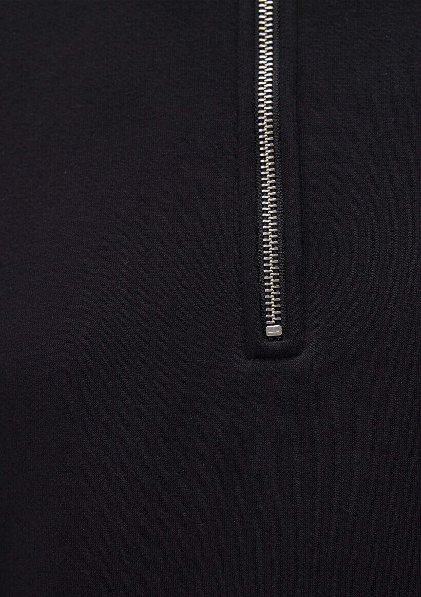 MAVİ KADIN YARIM FERMUARLI SWEATSHIRT Siyah 1S10145-900