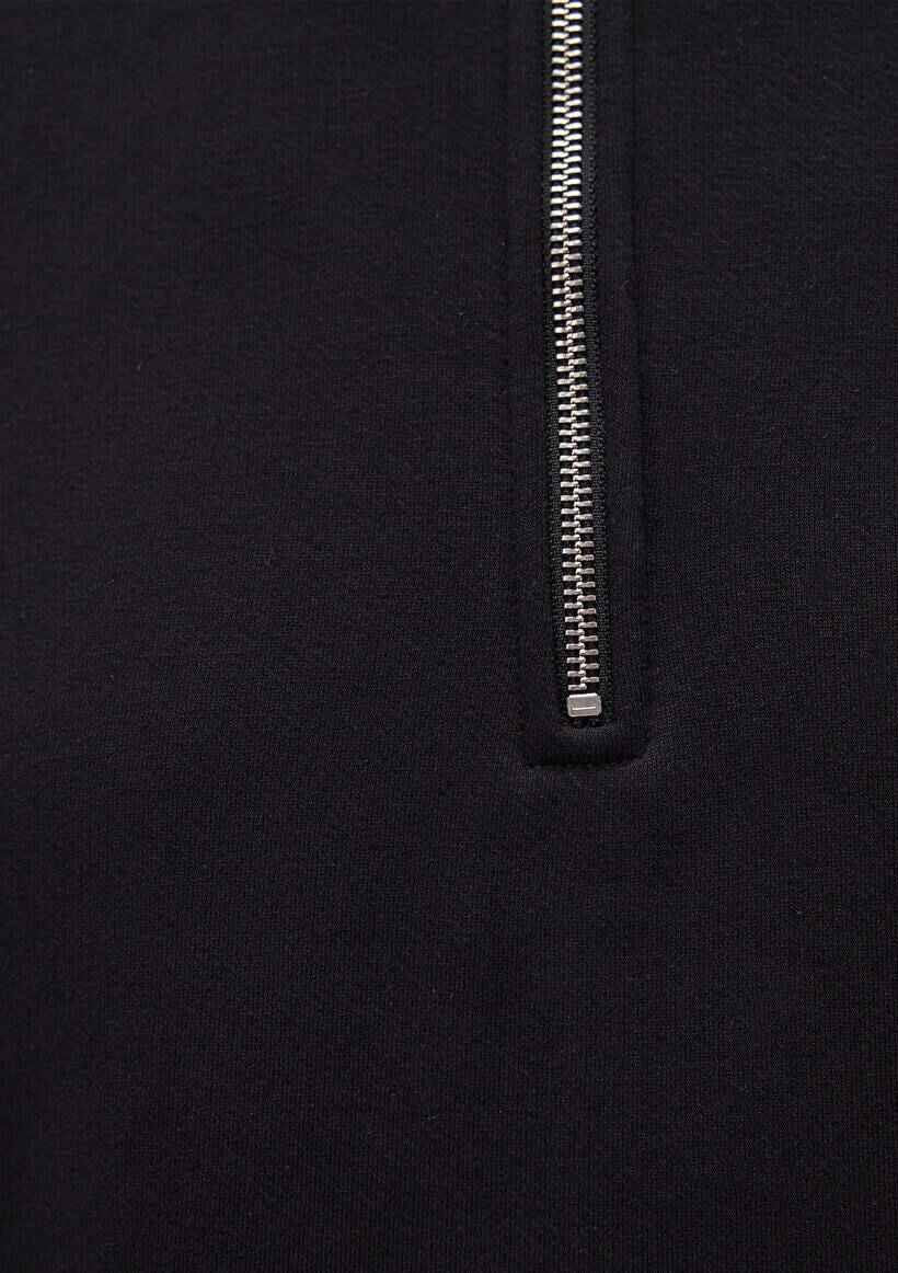 MAVİ KADIN YARIM FERMUARLI SWEATSHIRT Siyah 1S10145-900