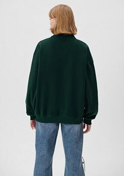 MAVİ KADIN YARIM FERMUARLI SWEATSHIRT Sycamore 1S10010-71538