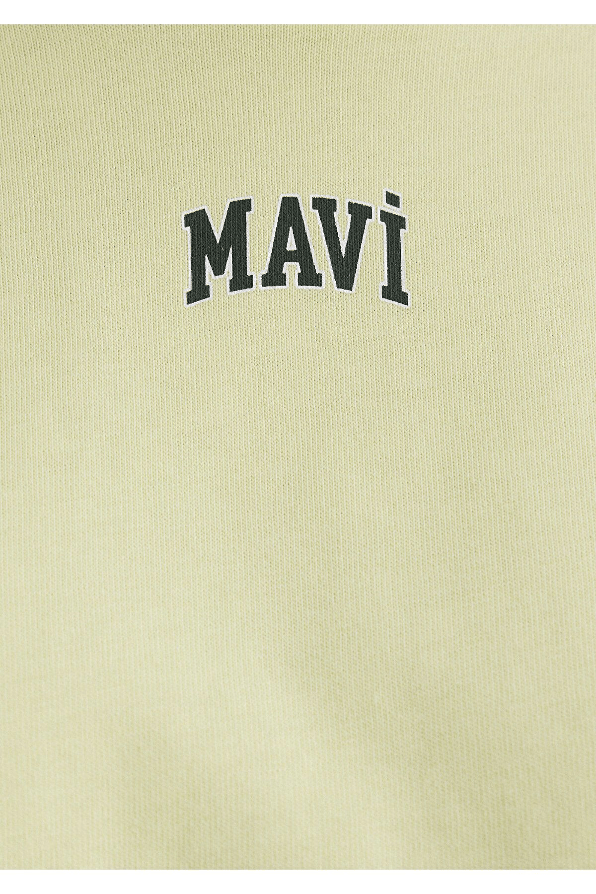 MAVİ KADIN YUVARLAK YAKA KISA KOLLU TİŞÖRT Lime Sar 1611585-71310