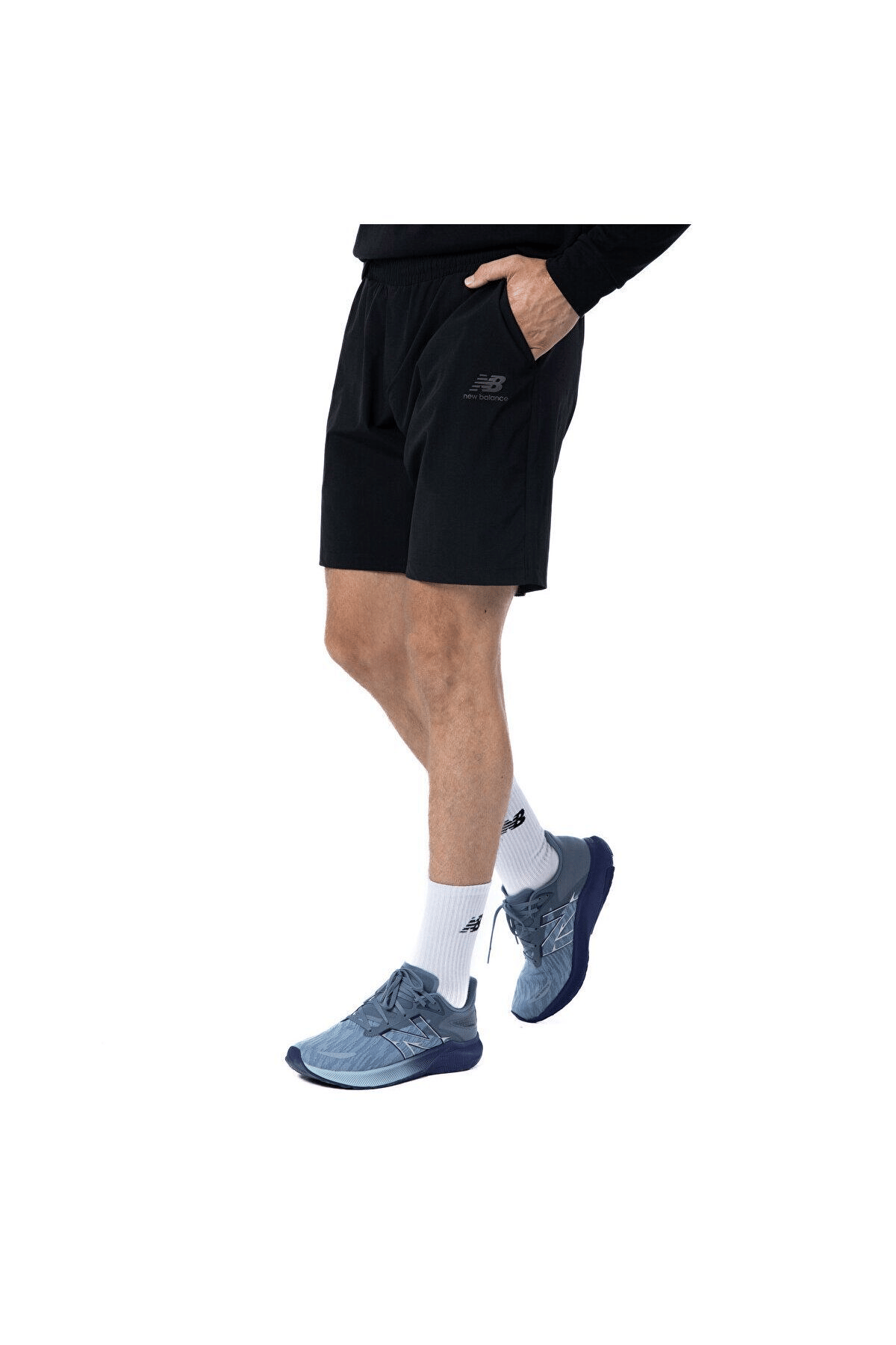NEW BALANCE ERKEK GÜNLÜK ŞORT MPS1277-BK