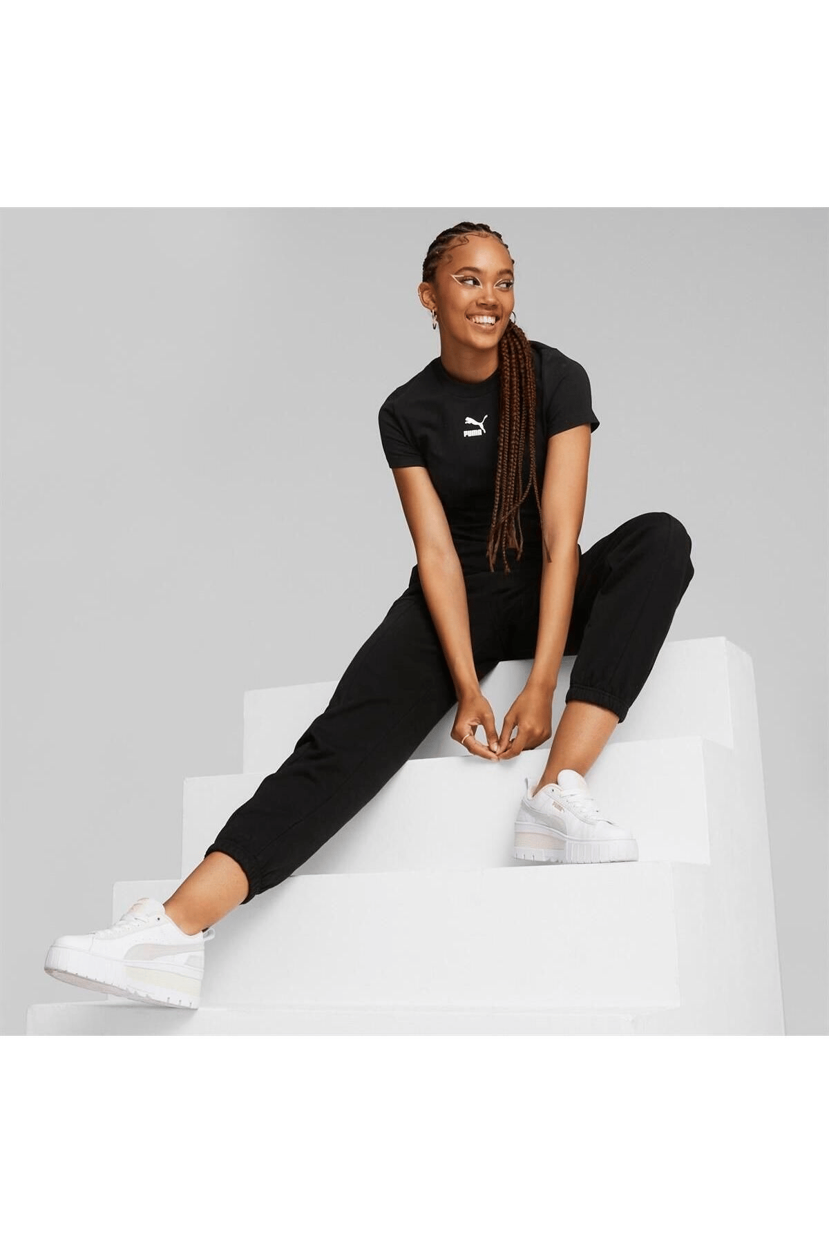 PUMA BAYAN  CLASSİCS SLİM TEE 53561001