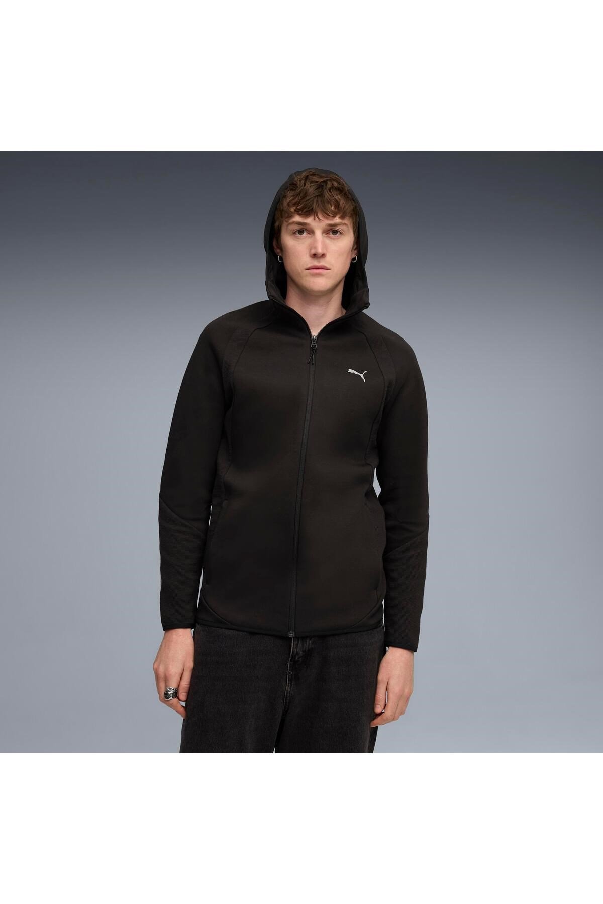 PUMA ERKEK CEKET EVOSTRIPE FZ HOODİE DK 68823101