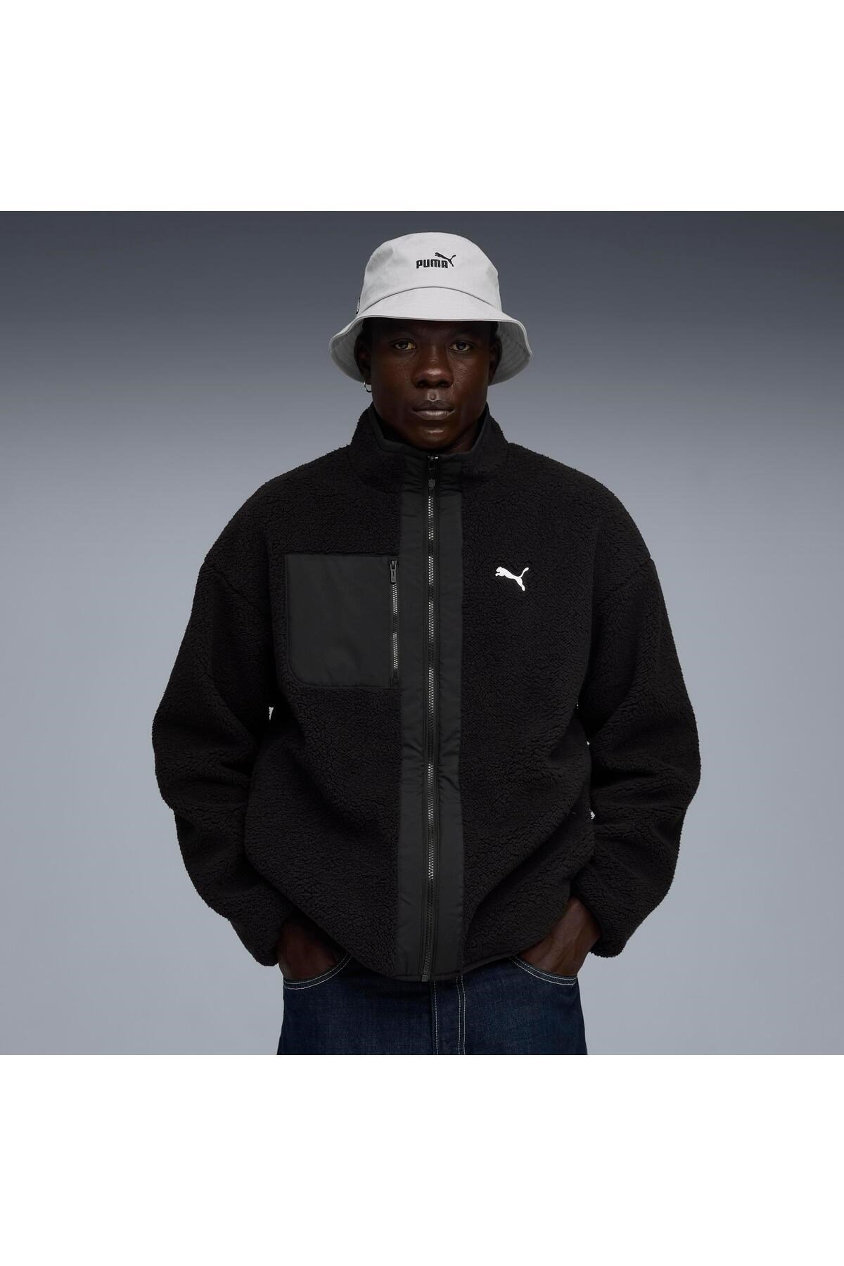 PUMA ERKEK CEKET REVERSİBLE SHERPA JACKET 68837101