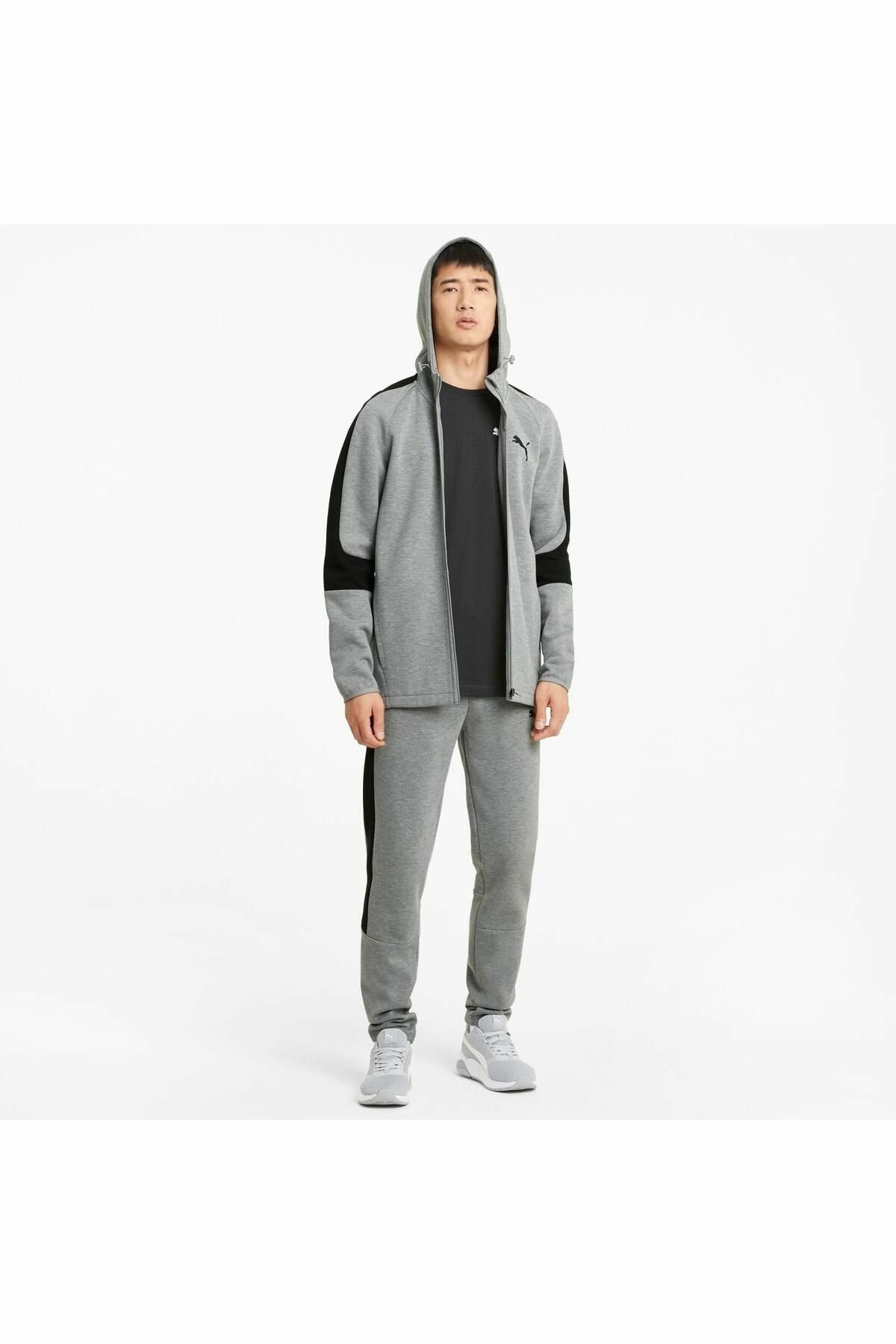 PUMA ERKEK EVOSTRIPE CORE FZ HOODİE 58581203