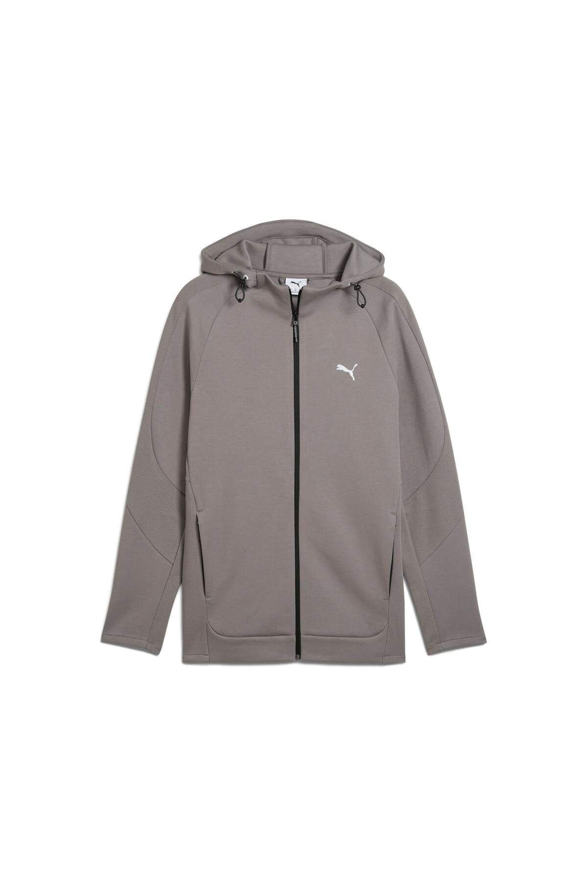 PUMA ERKEK EVOSTRIPE FULL-ZİP HOODİE EŞOFMAN ÜST 68461379