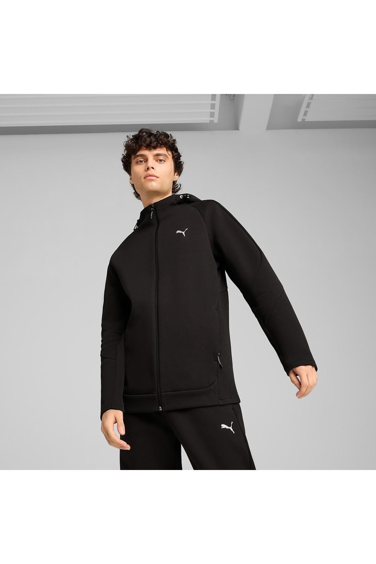 PUMA ERKEK EVOSTRIPE FULL-ZİP HOODİE EŞOFMAN ÜST 68461301