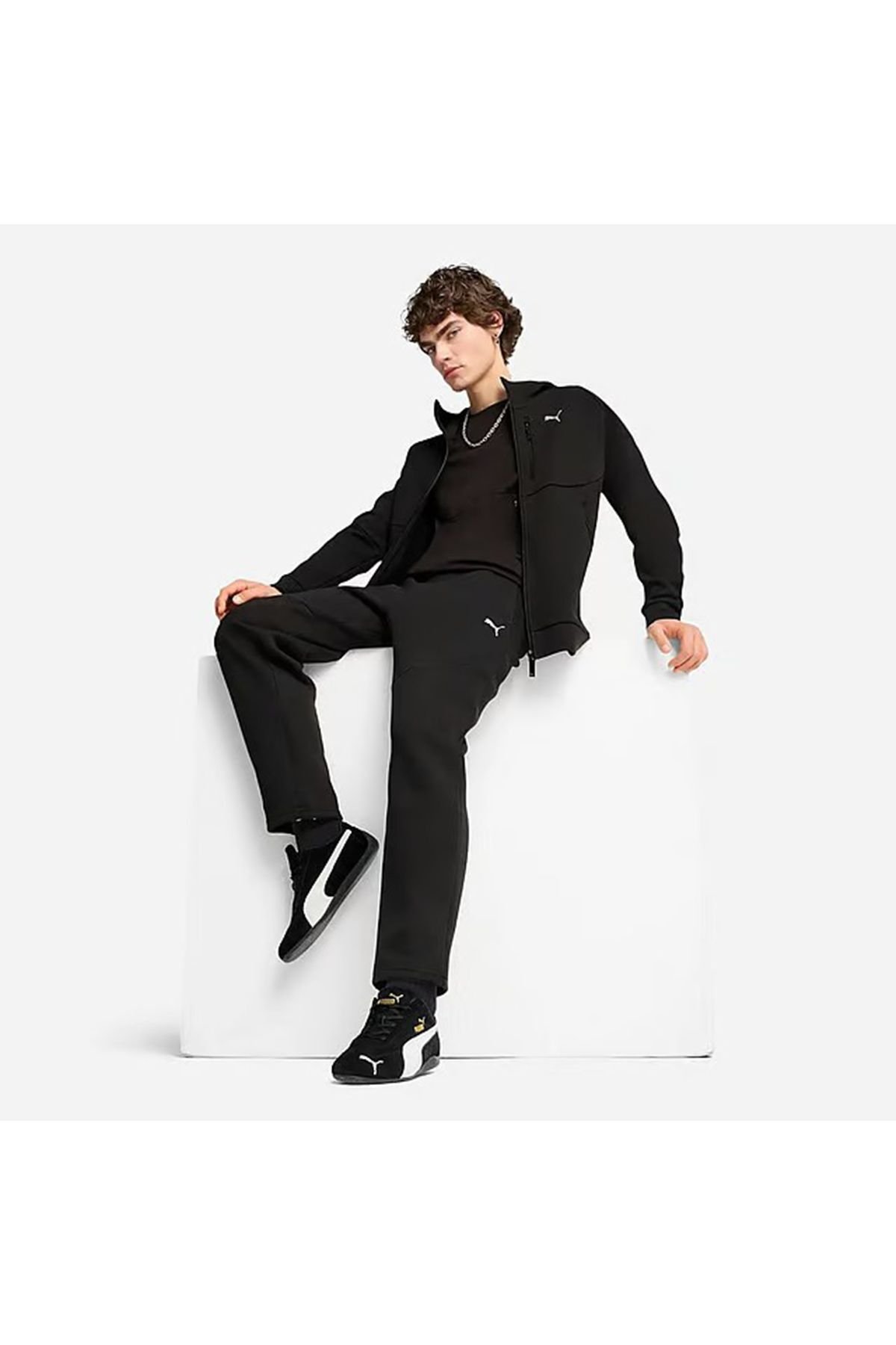 PUMA ERKEK PUMATECH FULL-ZİP HOODİE EŞOFMAN ÜST 62967401