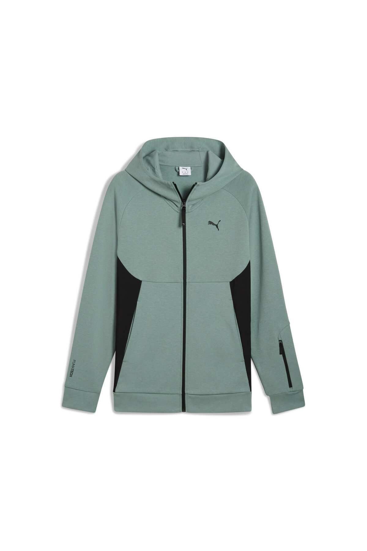PUMA ERKEK PUMATECH FULL-ZİP HOODİE EŞOFMAN ÜST 68460530