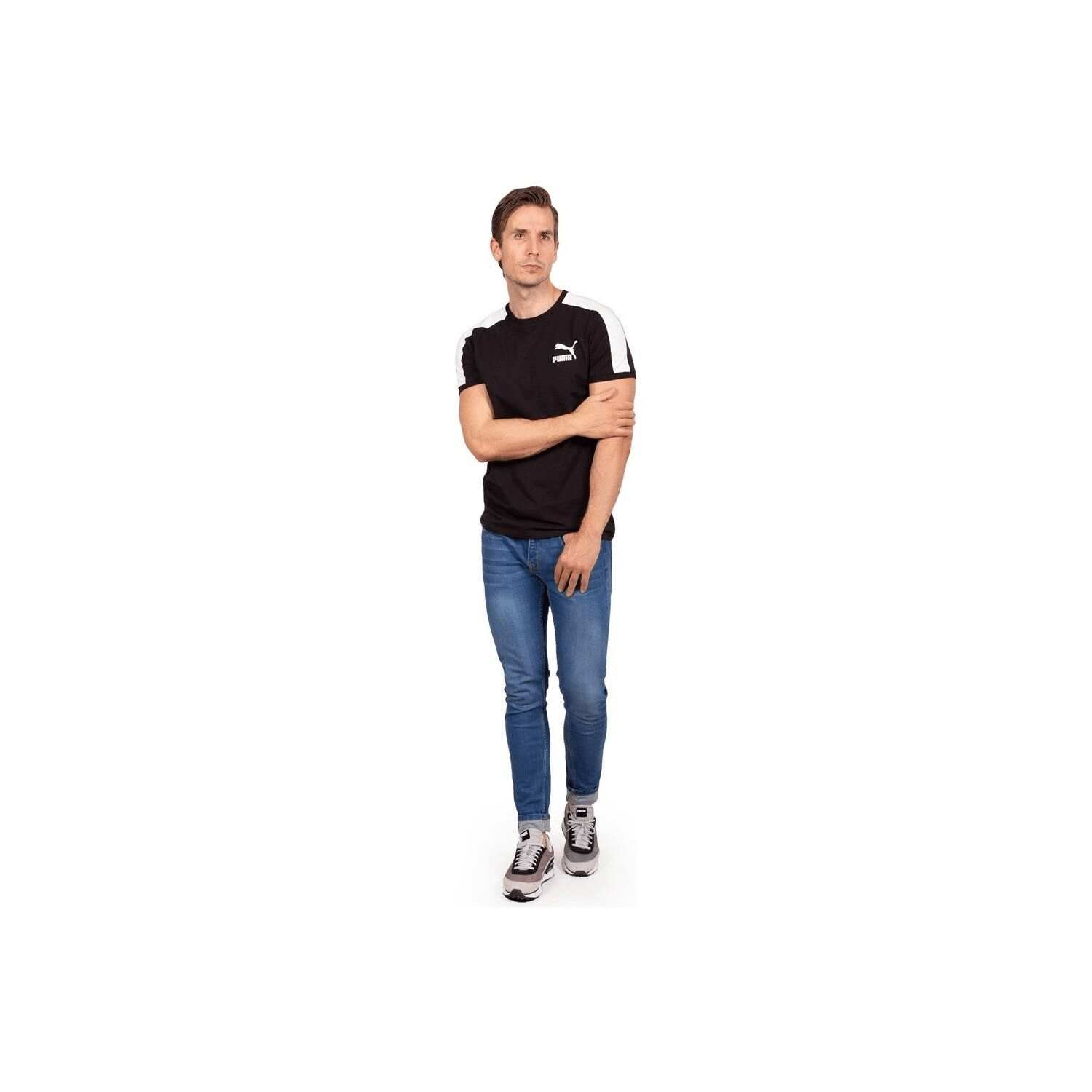 PUMA ERKEK T-SHIRT T7 ICONIC TEE 53820401