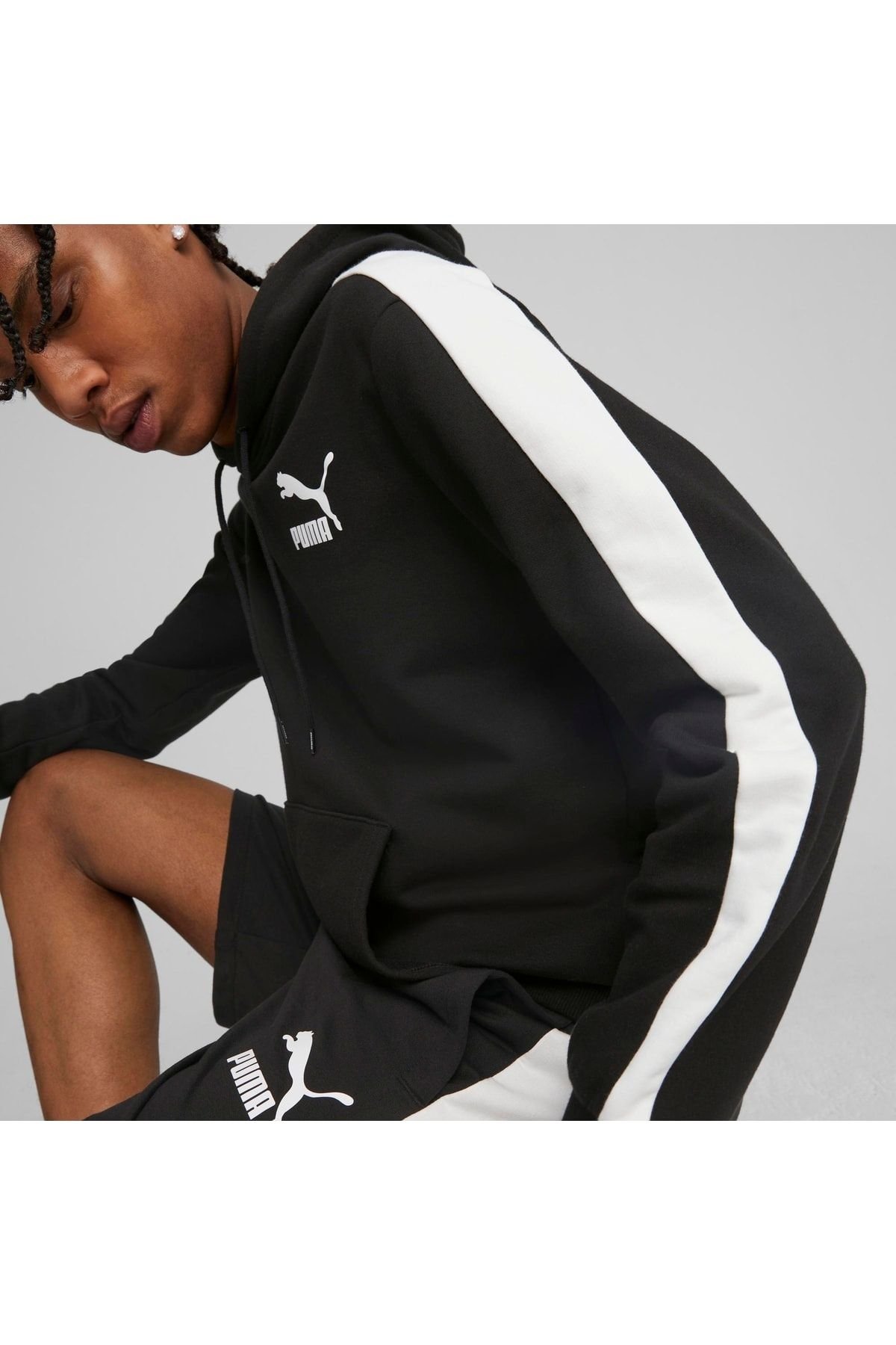 PUMA ERKEK T7 ICONIC HOODİE 53821201